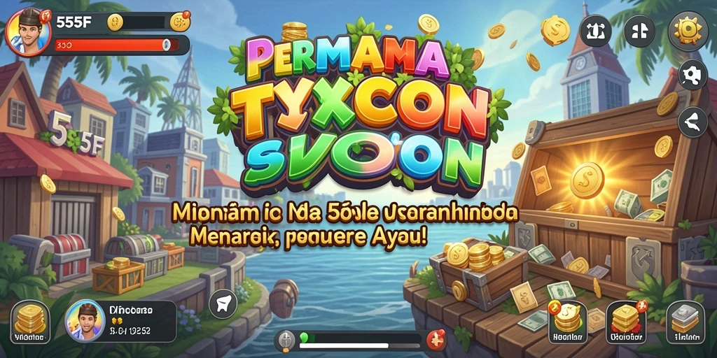 Tampilan gameplay Tycoon yang menarik dan interaktif.