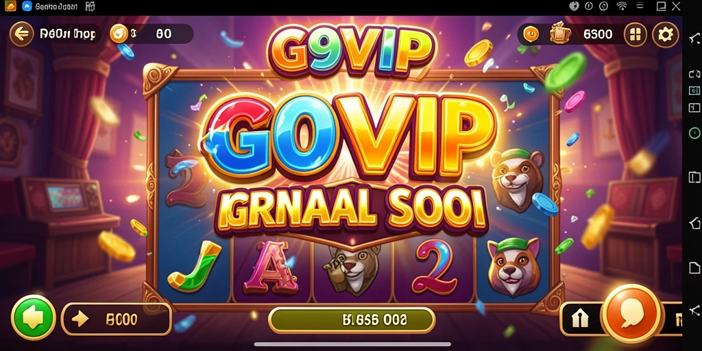 Screenshot G9VIP menampilkan gameplay slot yang menarik dan penuh warna.