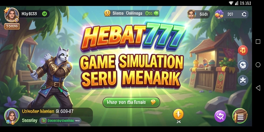 Tampilan gameplay yang menarik dalam HEBAT777 dengan berbagai desain kota.