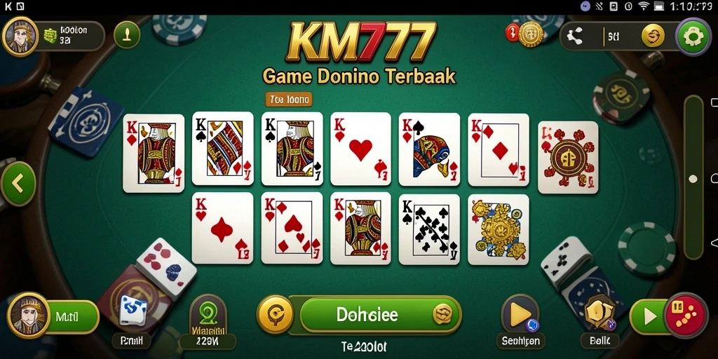 Tampilan gameplay dominasi yang menarik di KM777.