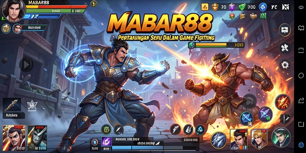 Tampilan gameplay MABAR88 yang seru dan mendebarkan.