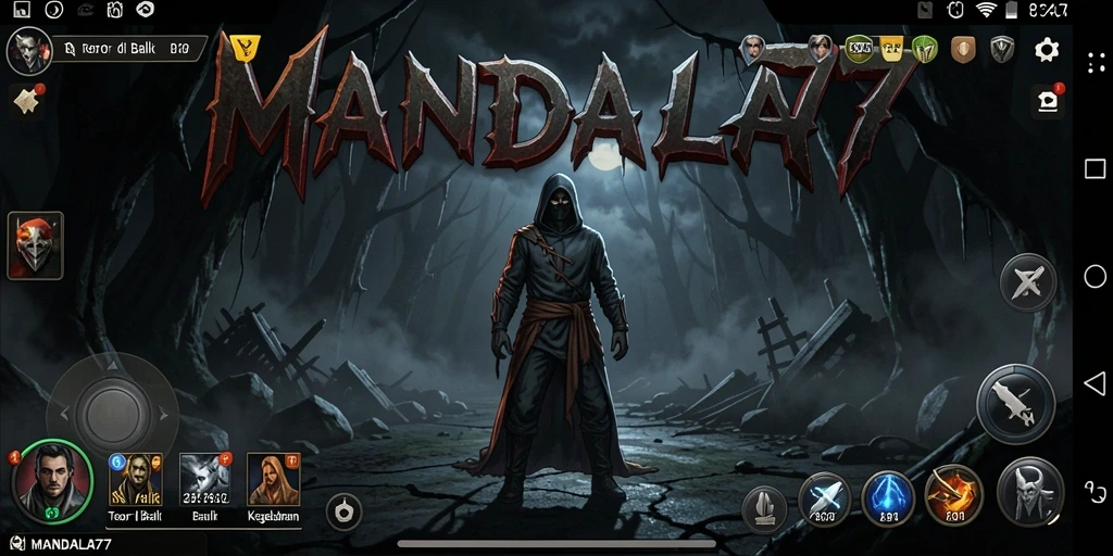 Gameplay MANDALA77 yang menegangkan di lokasi angker.