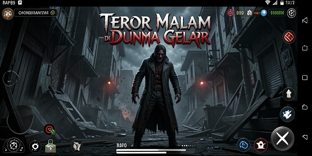 Tampilan gameplay menegangkan dan atmosfir Horror yang menghantui.